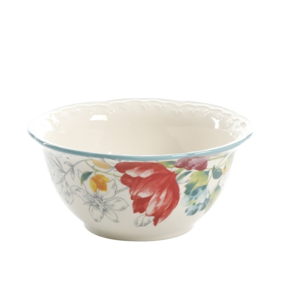 ❤️ New Pioneer Woman Blooming Bouquet 12 Piece Dinnerware Set - Picture 4 of 7